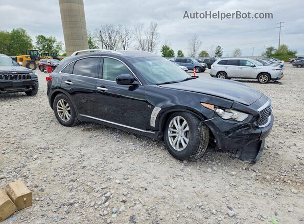 JN8CS1MW8HM412252 2017 INFINITI QX70 Black Առջևի աջ