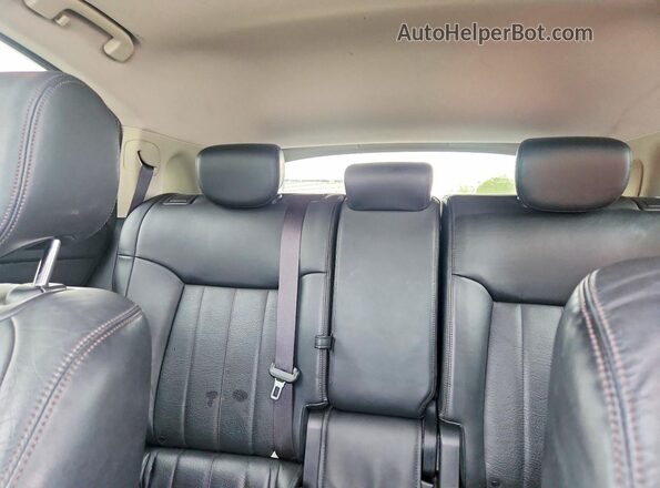 JN8CS1MW8HM412252 2017 INFINITI QX70 Black Հետևի նստատեղերի տեսք
