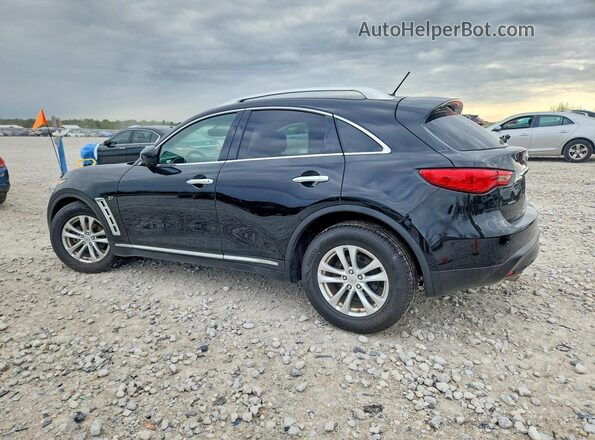 JN8CS1MW8HM412252 2017 INFINITI QX70 Black Հետևի ձախ