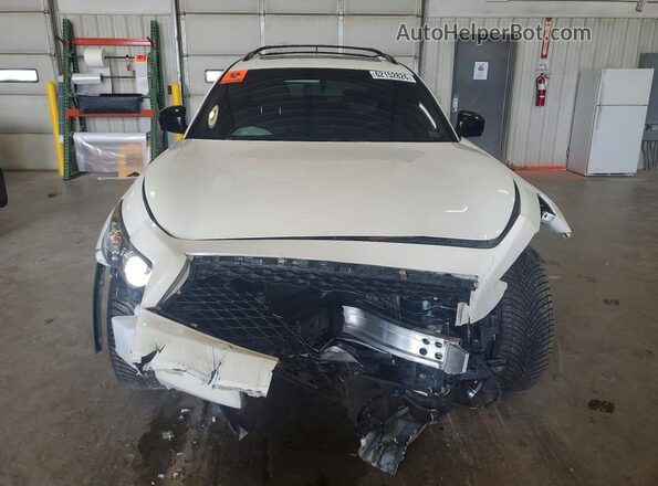 JN8CS1MWXHM410034 2017 INFINITI QX70 White Դիմացի տեսք