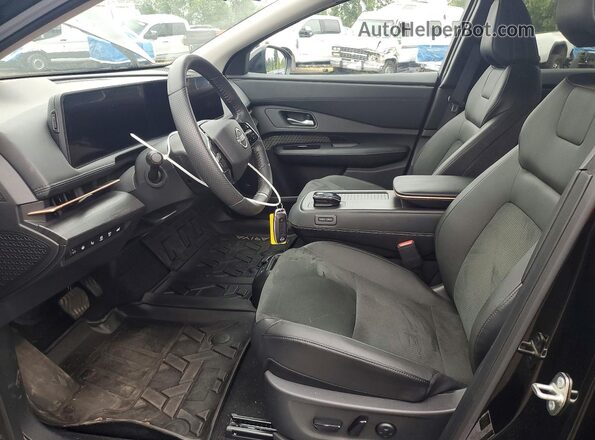 JN8DF0BFXSM762186 2025 NISSAN ARIYA Black Front interior view