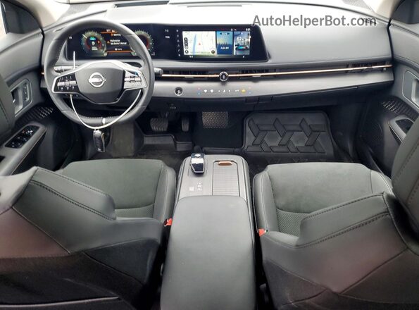 JN8DF0BFXSM762186 2025 NISSAN ARIYA Black Dashboard view