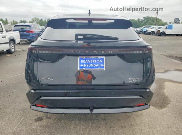 JN8DF0BFXSM762186 2025 NISSAN ARIYA Black Rear view