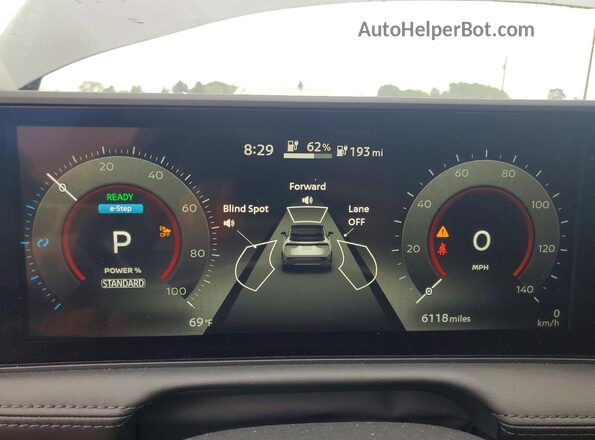 JN8DF0BFXSM762186 2025 NISSAN ARIYA Black Instrument cluster view