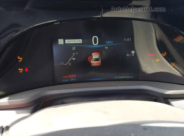 JTDAAAAA2MA002332 2021 TOYOTA MIRAI Black Vista del cuadro de instrumentos
