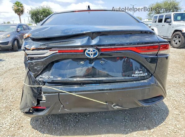 JTDAAAAA2MA002332 2021 TOYOTA MIRAI Black Vista trasera