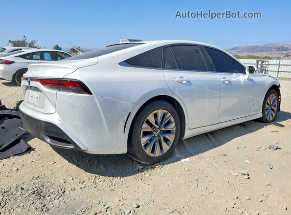 JTDAAAAA3MA000587 2021 TOYOTA MIRAI White Задня права чверть
