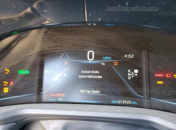 JTDAAAAA3MA000587 2021 TOYOTA MIRAI White Вид щитка приладів