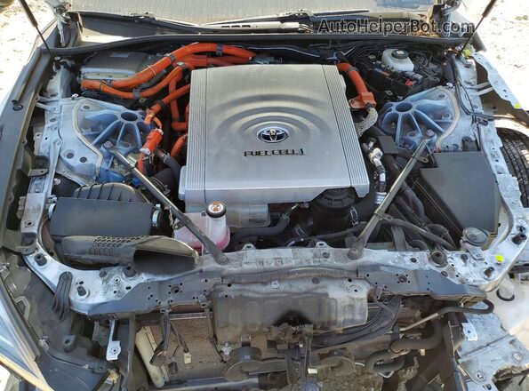 JTDAAAAA3MA000587 2021 TOYOTA MIRAI White Вид задньої частини салону
