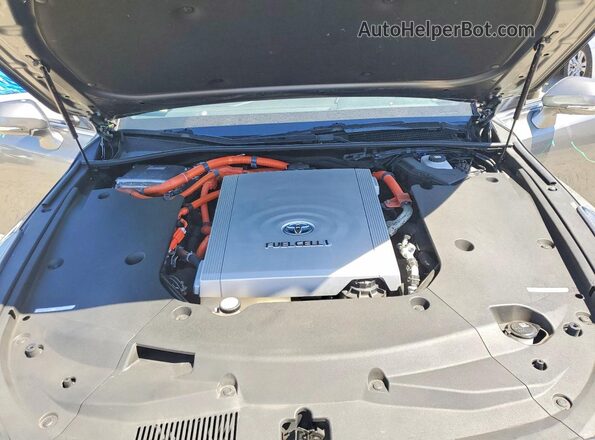 JTDAAAAA8MA003663 2021 TOYOTA MIRAI Gray Widok wnętrza z tyłu