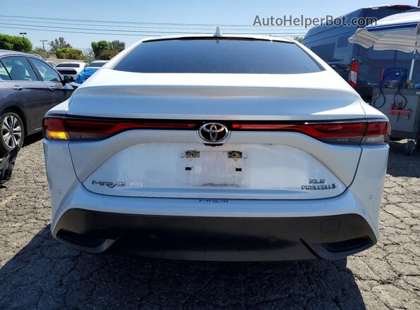 JTDAAAAA8PA008317 2023 TOYOTA MIRAI White Հետևի տեսք