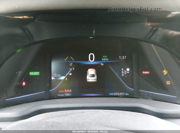 JTDAAAAAXMA002000 2021 TOYOTA MIRAI Gray Vista de los asientos traseros