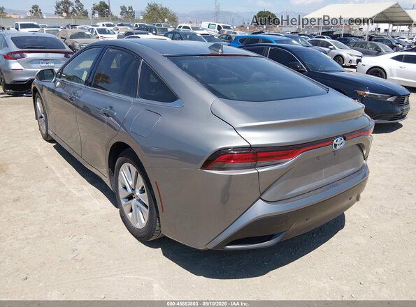 JTDAAAAAXMA002000 2021 TOYOTA MIRAI Gray Trasero izquierdo