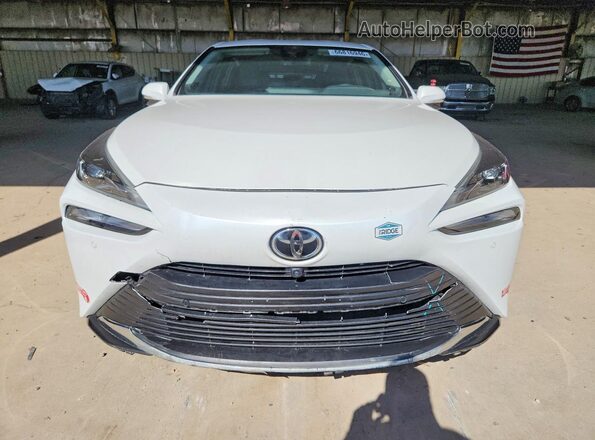 JTDAAAAAXPA010599 2023 TOYOTA MIRAI White Widok zestawu wskaźników
