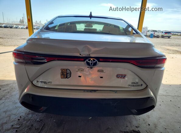 JTDAAAAAXPA010599 2023 TOYOTA MIRAI White Widok tylnych siedzeń
