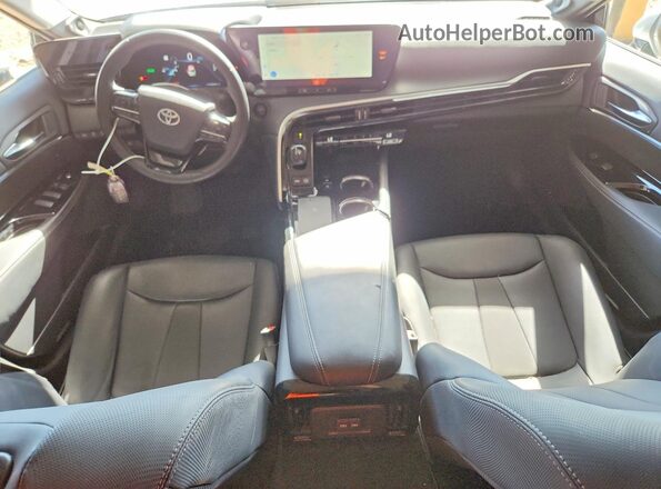 JTDAAAAAXPA010599 2023 TOYOTA MIRAI White Widok wnętrza 360 stopni