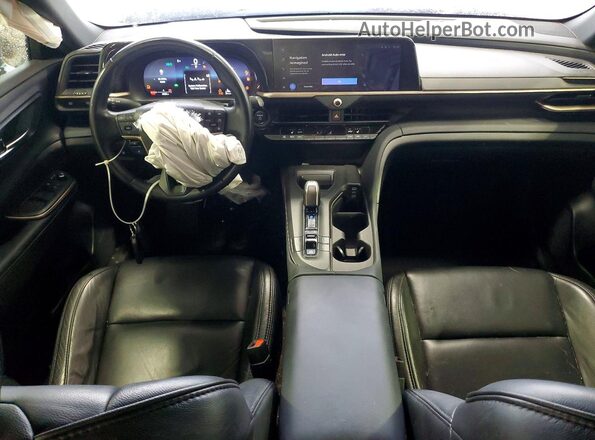 JTDAAAAF1P3004349 2023 TOYOTA CROWN White Widok deski rozdzielczej