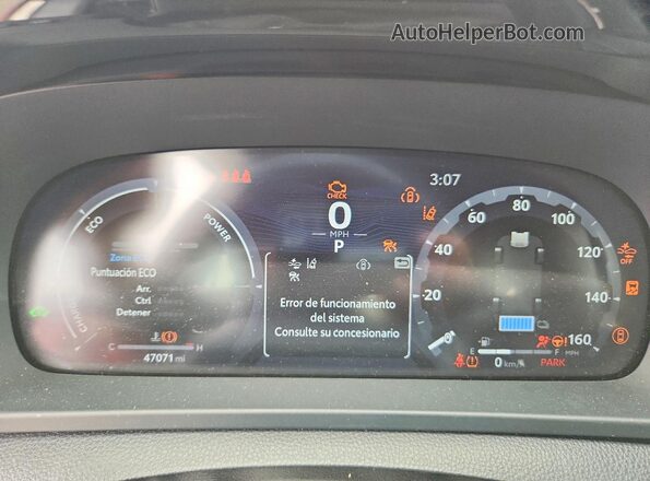 JTDAAAAF2R3021695 2024 TOYOTA CROWN Red Սարքավորումների վահանակի տեսք