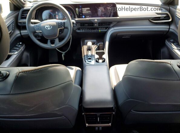 JTDAAAAF2S3034954 2025 TOYOTA CROWN Blue Widok deski rozdzielczej