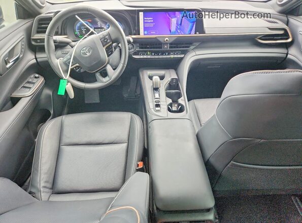 JTDAAAAF3P3007897 2023 TOYOTA CROWN Gray Dashboard view
