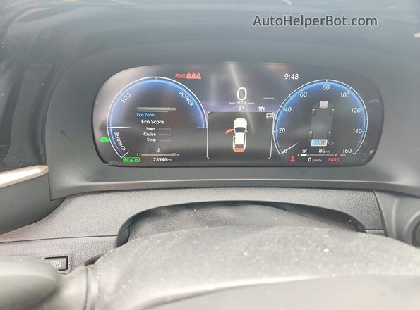 JTDAAAAF3P3007897 2023 TOYOTA CROWN Gray Instrument cluster view