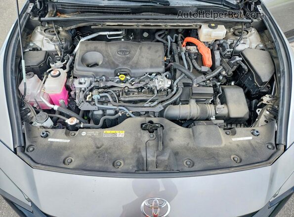 JTDAAAAF3P3007897 2023 TOYOTA CROWN Gray Engine compartment view