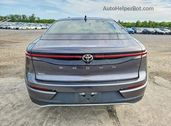 JTDAAAAF3P3011125 2023 TOYOTA CROWN Gray Rear view