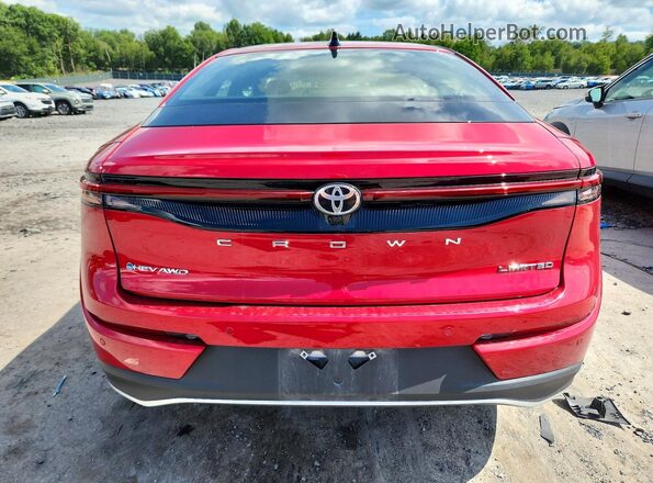 JTDAAAAF4T3049666 2026 TOYOTA CROWN Red Հետևի տեսք