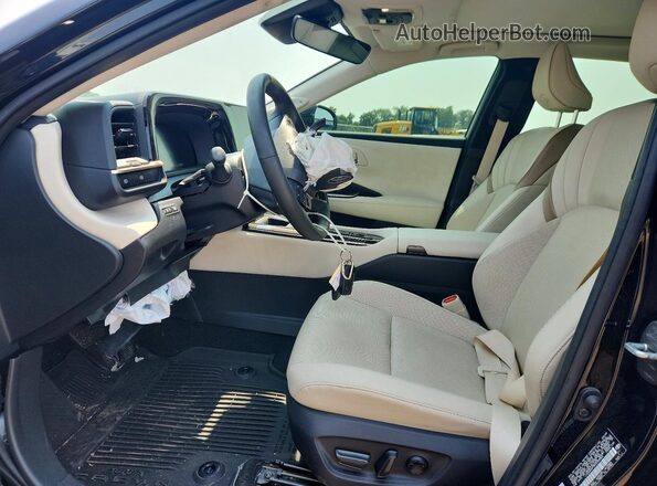 JTDAAAAF5R3030553 2024 TOYOTA CROWN Black Front interior view