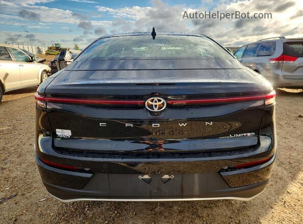 JTDAAAAF6P3012964 2023 TOYOTA CROWN Black Rear view