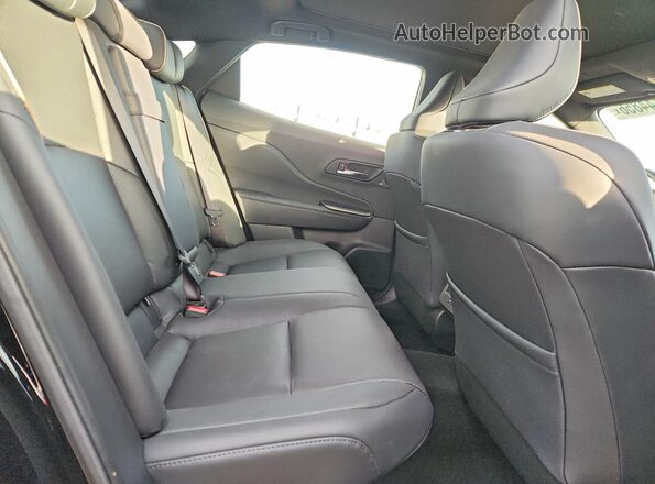 JTDAAAAF6P3012964 2023 TOYOTA CROWN Black Rear seats view