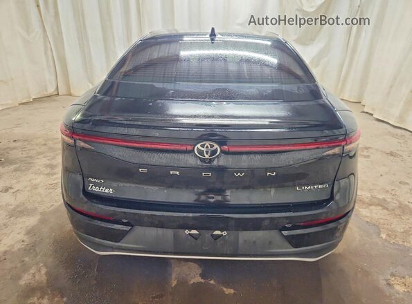 JTDAAAAF9P3004874 2023 TOYOTA CROWN Black Հետևի տեսք