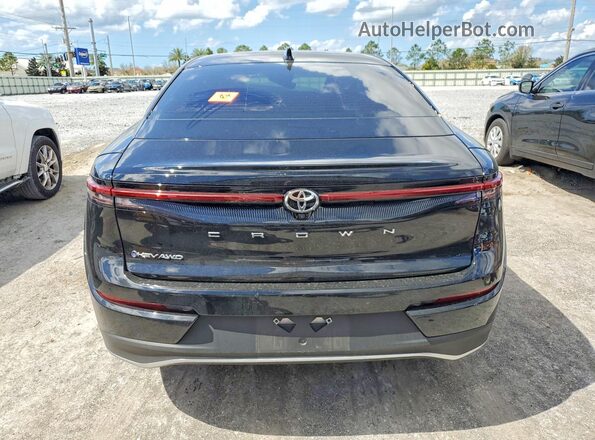 JTDAAAAF9R3025419 2024 TOYOTA CROWN Black Widok z tyłu
