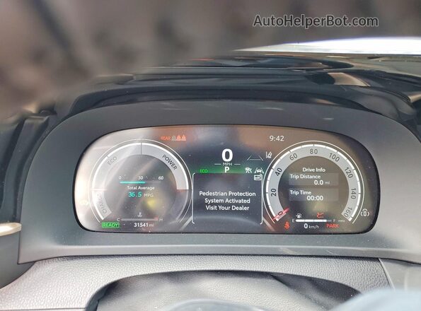 JTDAAAAFXP3015690 2023 TOYOTA CROWN White Սարքավորումների վահանակի տեսք