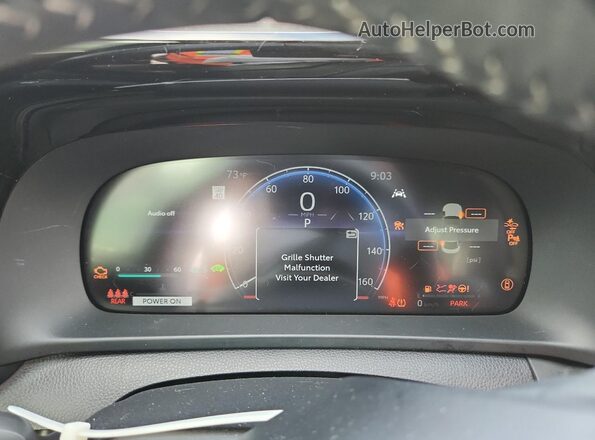 JTDAAAAFXS3032613 2025 TOYOTA CROWN Black Instrument cluster view