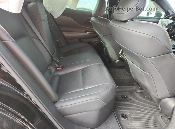 JTDAAAAFXS3032613 2025 TOYOTA CROWN Black Rear seats view