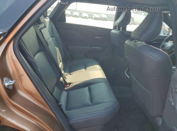 JTDACAAJ2S3013505 2025 TOYOTA CROWN Brown Widok wnętrza z tyłu