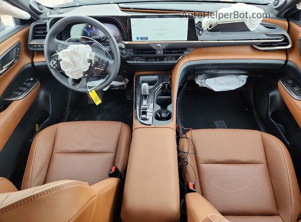 JTDACAAJ2S3029090 2025 TOYOTA CROWN Brown Widok deski rozdzielczej