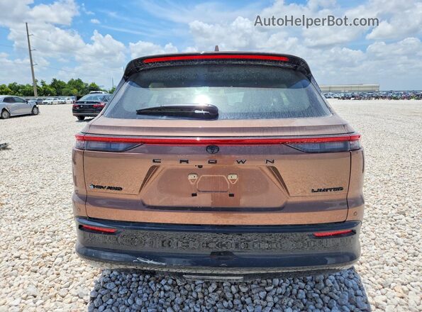 JTDACAAJ2S3029090 2025 TOYOTA CROWN Brown Widok z tyłu