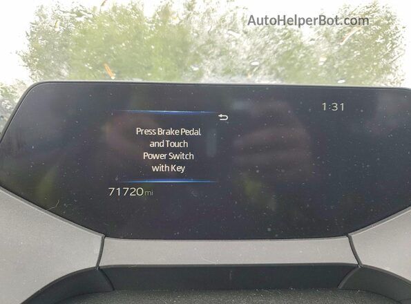 JTDACAAU0R3025849 2024 TOYOTA PRIUS White Vista del cuadro de instrumentos