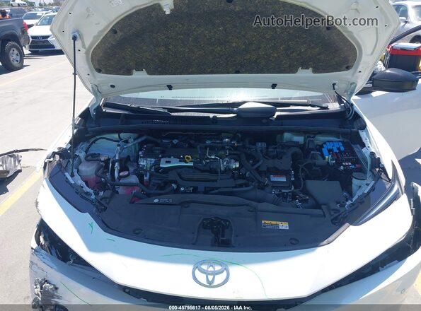 JTDACAAU2R3015033 2024 TOYOTA PRIUS White უკანა ხედი