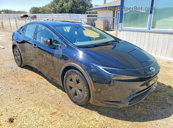 JTDACAAU2R3025965 2024 TOYOTA PRIUS Black Front right