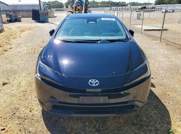 JTDACAAU2R3025965 2024 TOYOTA PRIUS Black Front view