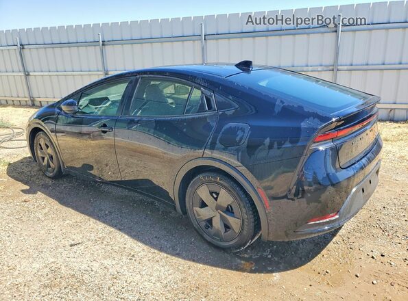 JTDACAAU2R3025965 2024 TOYOTA PRIUS Black Rear left