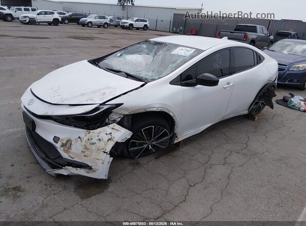 JTDACAAU3P3002322 2023 TOYOTA PRIUS Белый Передняя левая четверть