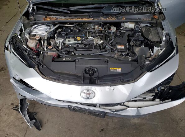 JTDACAAU3P3004314 2023 TOYOTA PRIUS Silver Vista del compartimento del motor