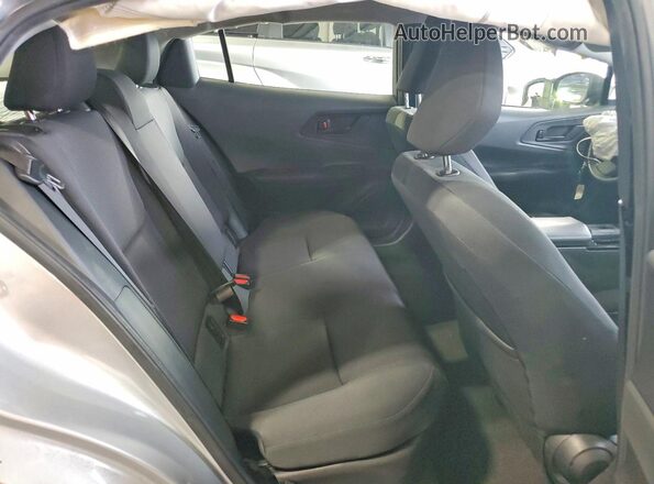 JTDACAAU3P3004314 2023 TOYOTA PRIUS Silver Vista interior trasera