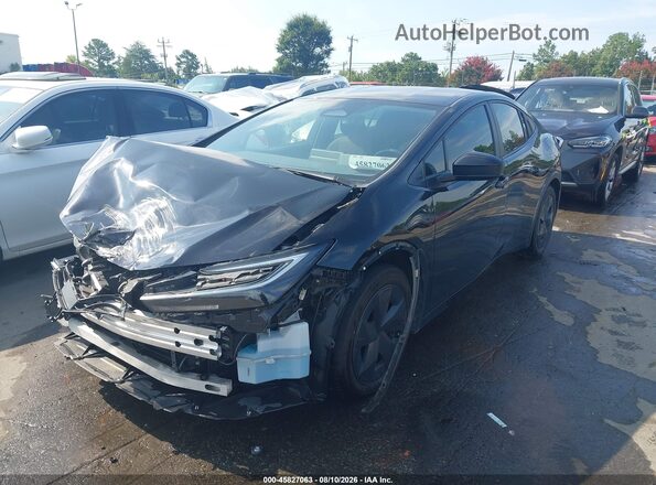JTDACAAU3P3005768 2023 TOYOTA PRIUS Black Front left