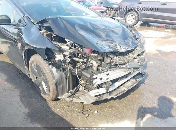 JTDACAAU3P3005768 2023 TOYOTA PRIUS Black Front view