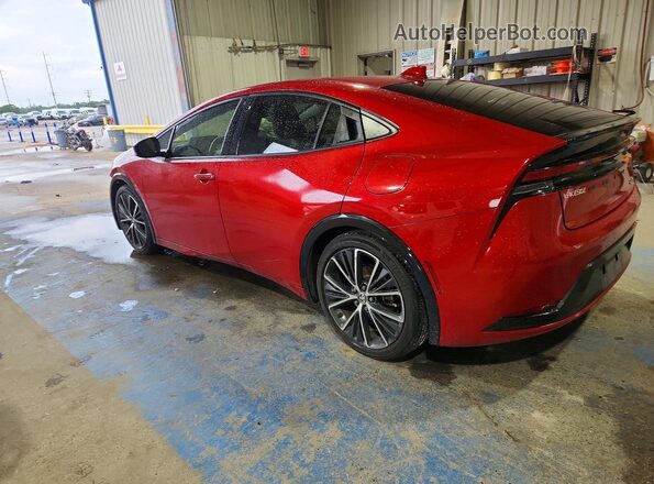JTDACAAU3P3010890 2023 TOYOTA PRIUS Красный Задняя левая четверть